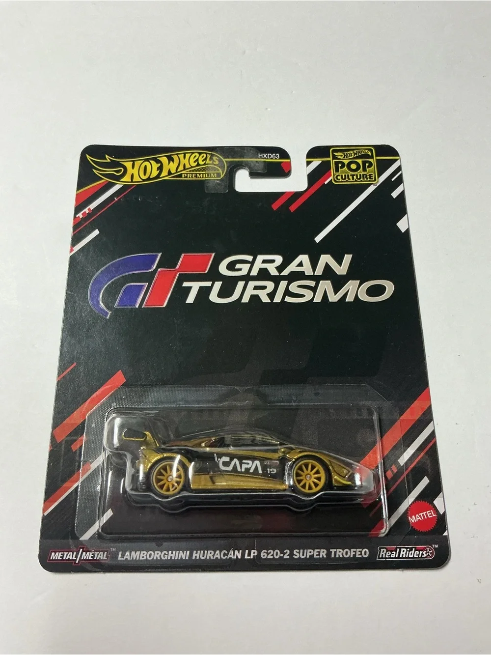 Hot Wheels Premium/ Gran Turismo - Lamborghini Huracan LP 620-2 Super Trofeo